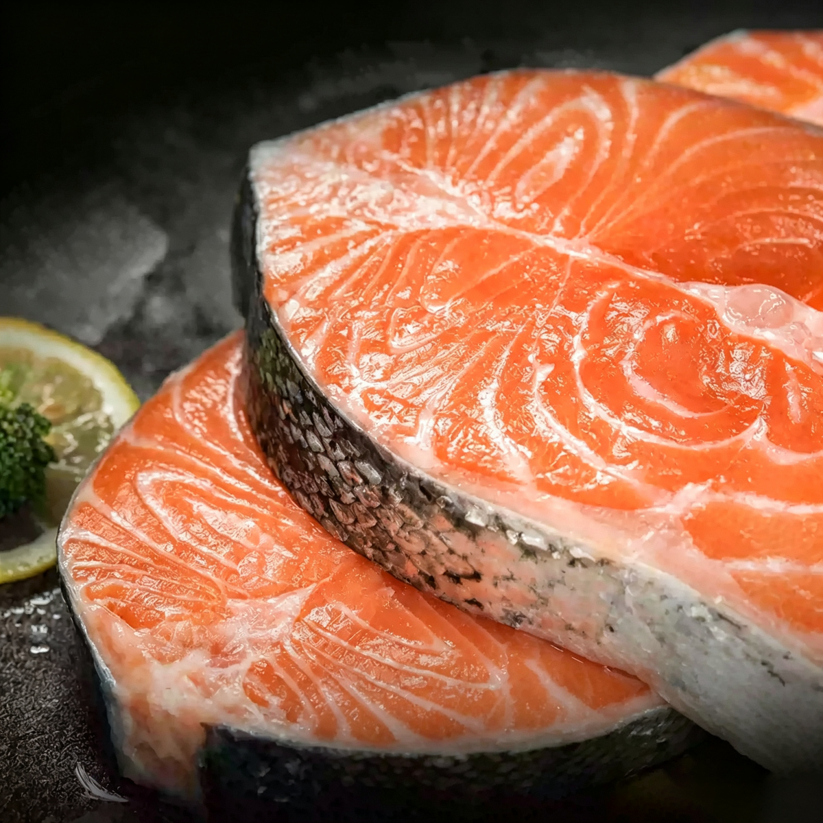 Frozen Chilean Salmon Steaks