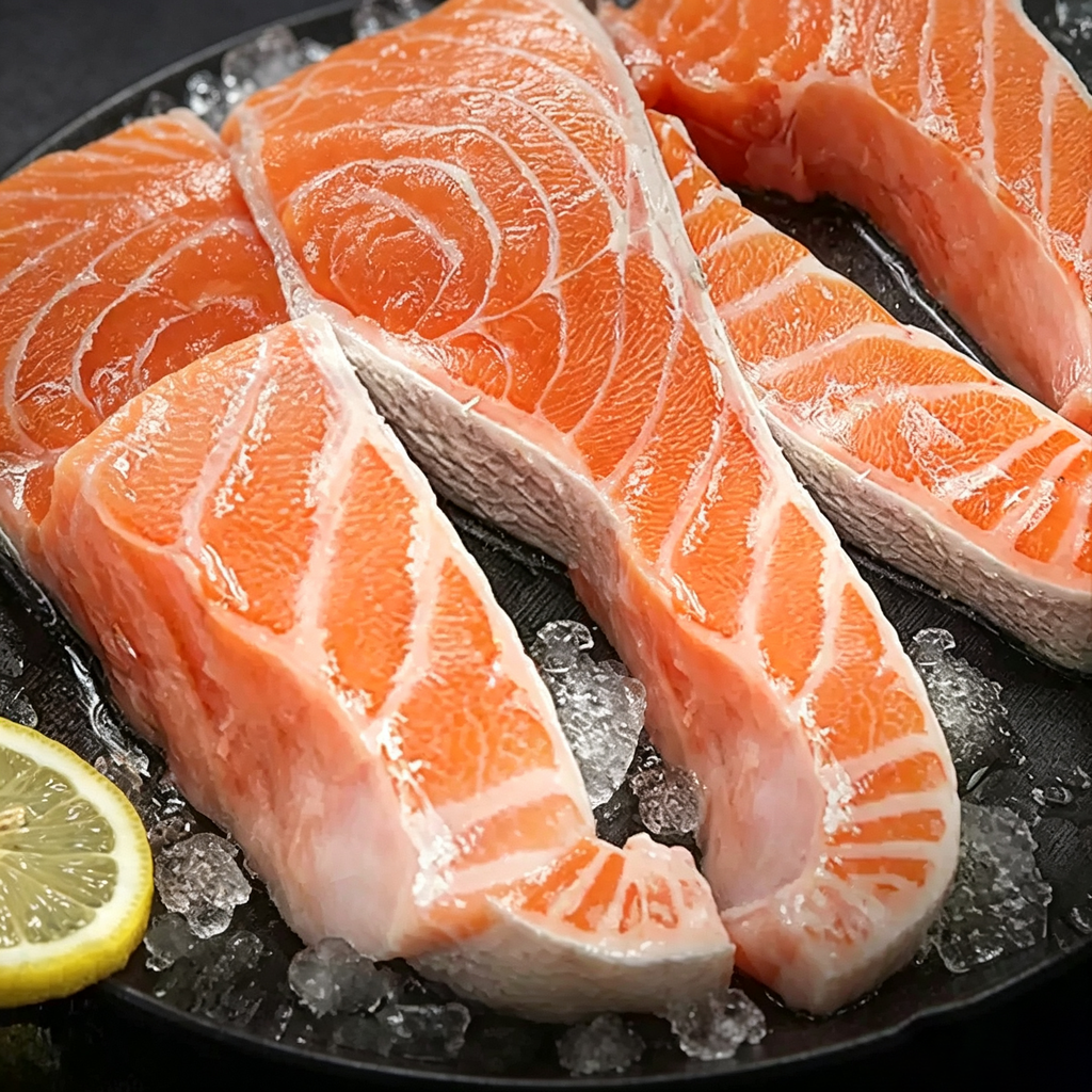 Frozen Chilean Salmon Steaks